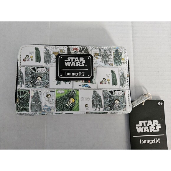 Disney Star Wars, I Am Your Father Loungefly Wallet Nwt Darth Comic - Picture 1 of 10